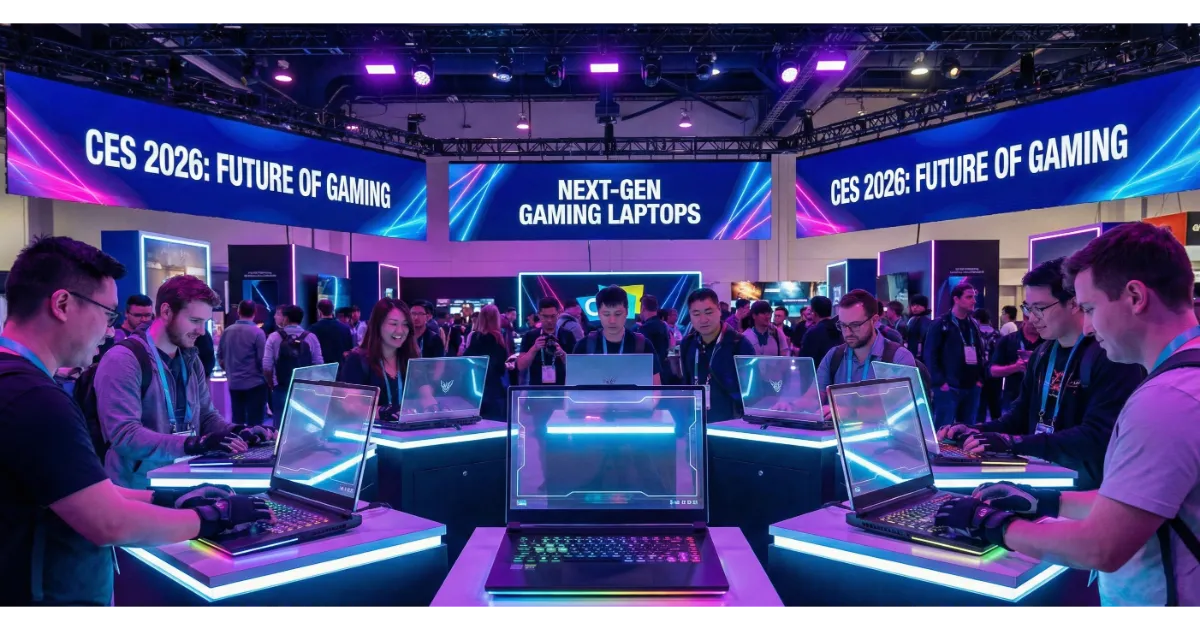 CES 2026 Top Gaming Laptop Revolution: AI Power and Rollable Screens
